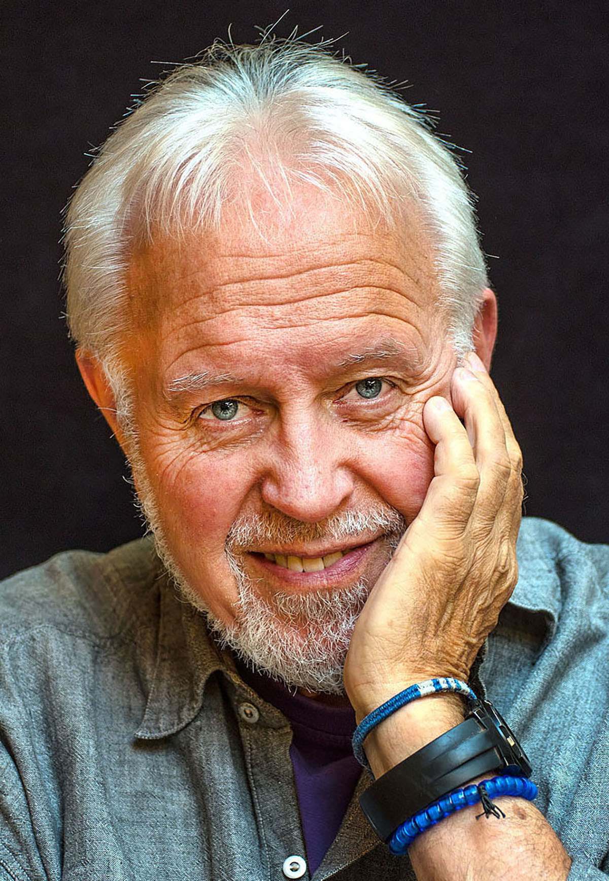 Portrait of author Ulrich Schaffer smiling thoughtfully, writer of Book of Rights: Taking Charge of Your Life and over 200 books on conscious living, spirituality, and personal growth.